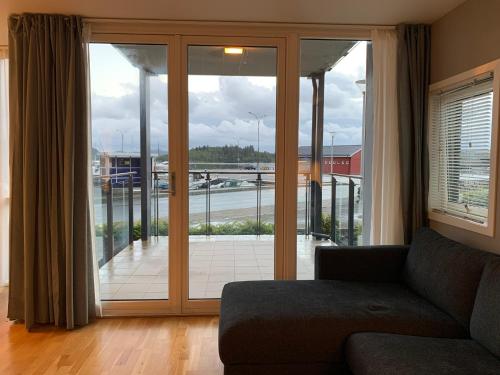 Modern apartment in the Harbour of Jørpeland