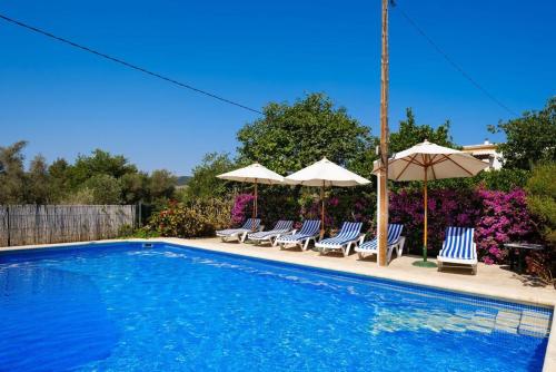 4 bedrooms villa with private pool enclosed garden and wifi at Sant Miquel de Balansat 5 km away from the beach