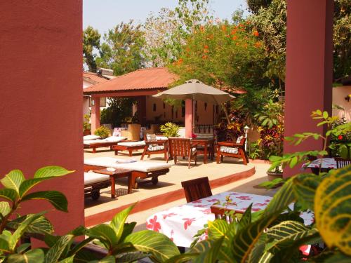 Balcony/terrace, Hibiscus House Gambia in Brufut