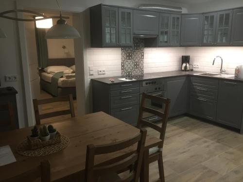 Konyha, Gästewohnung Schlossblick (Gastewohnung Schlossblick) in Grodig