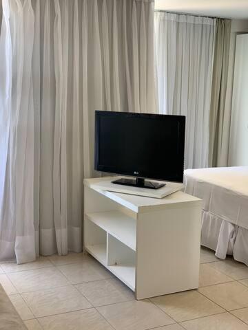 Apartamento em Areia Preta com vista para o mar