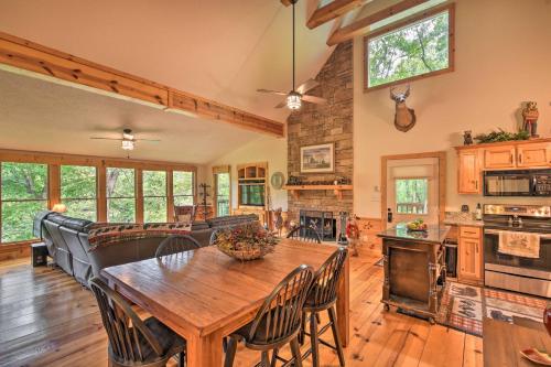 Spacious Riverfront Retreat with Deck and Hot Tub - image 2