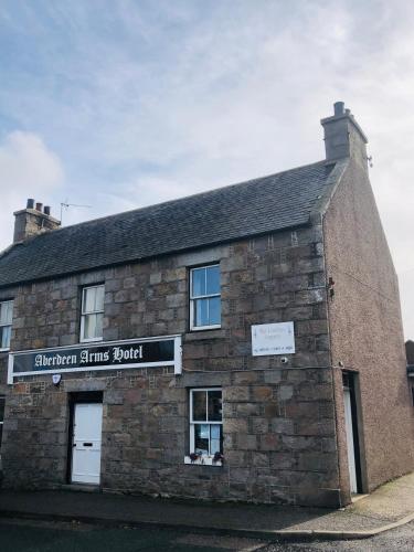 A szálláshely kívülről, The Aberdeen Arms Hotel in Tarves