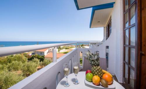 Balcony/terrace, Folia Apartments Chania in Nea Kidonia