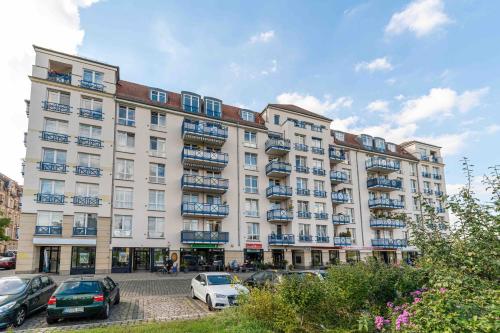 Apartment Elbkiez - Wohnen zwischen Elbe & Altstadt, stilvoll mit Balkon!, Drážďany (fotografie 3)