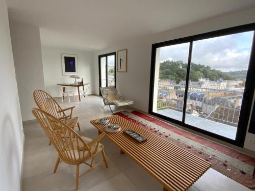 Maison avec Vue sur le Port d'Audierne gîte à louer Audierne