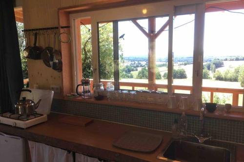 Chalet panoramique et moderne tout confort in Saizy