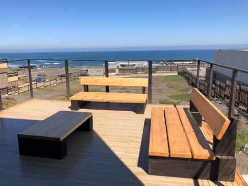 Erkély/terasz, PUPUYA LODGE cabaña A, Matanzas (PUPUYA LODGE cabana A, Matanzas) in Navidad