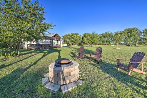 House on Cattle Farm Central to Temple and Waco in Lorena, USA