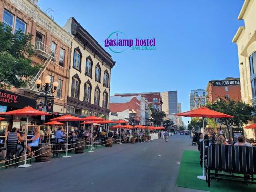 Gaslamp Hostel Room Type - Bed in 4-bed All-Gender Dormitory Room
