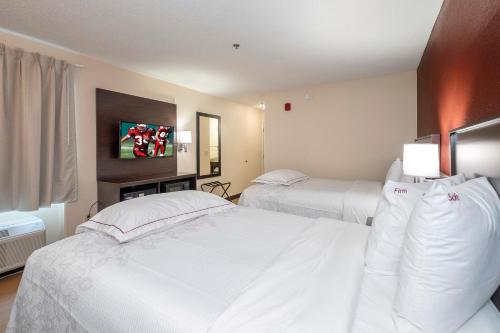 Premium Room with Two Double Beds Smoke Free (Upgraded Bedding and Snack Box)