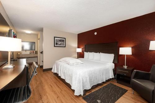 Guestroom, Red Roof PLUS+ St Augustine near IHOP
