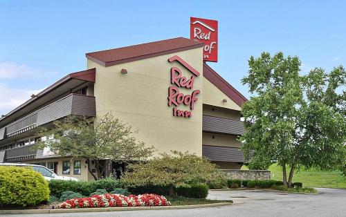 外部景觀, 紅頂客棧 - 路易斯維爾博覽會機場 (Red Roof Inn Louisville Expo Airport) in 路易斯維爾 (KY)