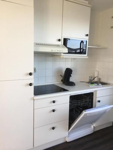 la naturelle : la vue mer du duplex 33 , wimereux sur la cote d opale