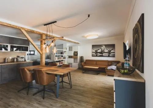 Modernes Loft vor den Toren des Chiemgaus in Tacherting, Deutschland
