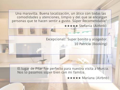  Ático Azalea - Corazón del Carmen, doble balcon, wifi in Murcia