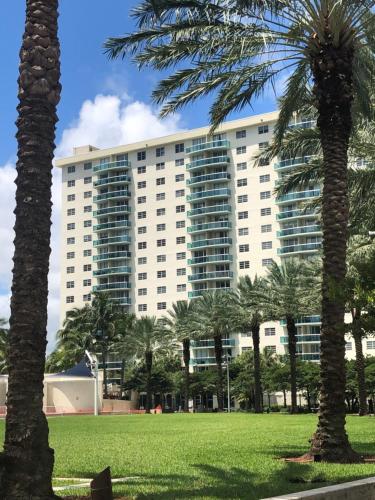 The Blue Island in Miami Beach, USA