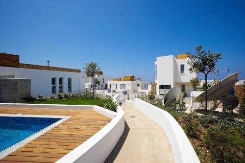 Luxury Cyprus Villa Indigo Villa Private Pool Sea View 1 BDR Paphos