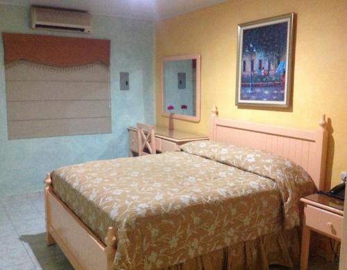 1 double bed