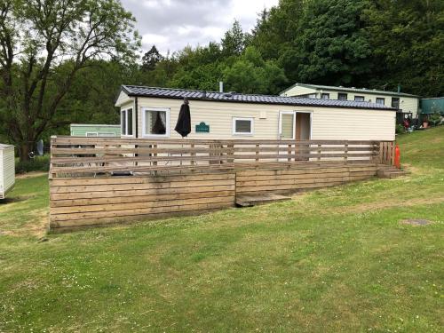 Family Caravan At Beautiful Three Lochs Park