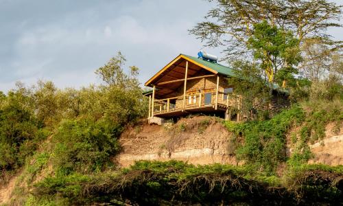 外部景觀, Honeymoon Hut in 奈瓦沙