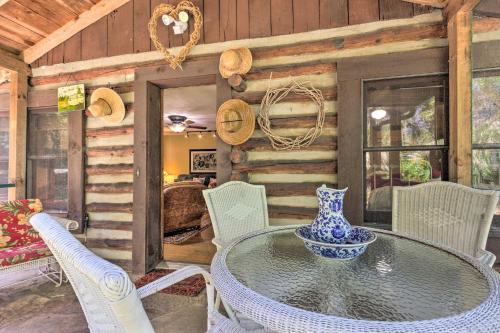 Rustic-Yet-Cozy Cabin with Patio, 12 Mi to Asheville