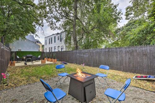 Pet-Friendly Pad with Fire Pit about 5 Mi to Cincy! Pet-Friendly Pad with Fire Pit about 5 Mi to Cincy!