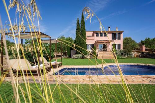 3 bedrooms villa with sea view private pool and enclosed garden at Sant Llorenc des Cardassar