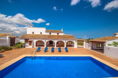 Finca Pere - panoramic hillside holiday house in Benissa, Teulada (fotografie 8)