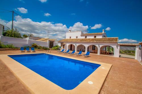 Finca Pere - panoramic hillside holiday house in Benissa, Teulada (fotografie 4)