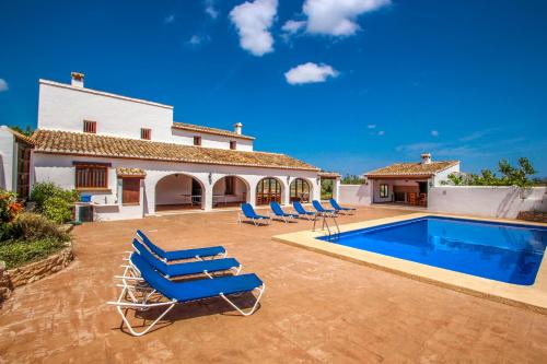 Finca Pere - panoramic hillside holiday house in Benissa, Teulada (fotografie 5)