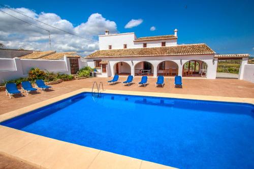 Finca Pere - panoramic hillside holiday house in Benissa, Teulada (fotografie 6)