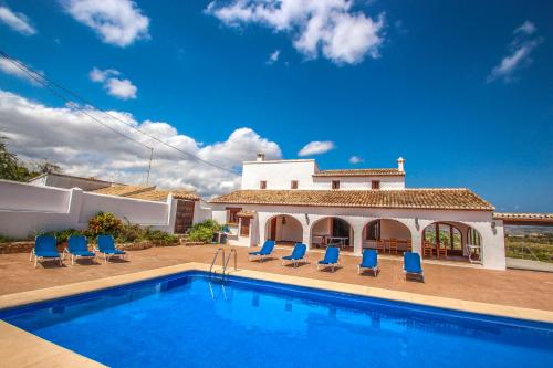 Finca Pere - panoramic hillside holiday house in Benissa, Teulada (fotografie 7)