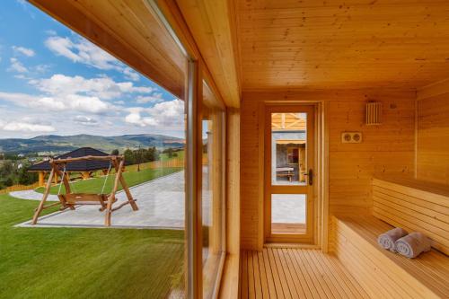 Sauna, Widokowa Chata Istebna Trójwieś (Widokowa Chata Istebna Trojwies) in Istebna