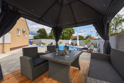 Balkons/terase, Villa Delmonicos ZadarVillas in Briševo