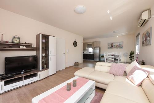 Koplietošanas atpūtas telpa ar TV, Villa Delmonicos ZadarVillas in Briševo