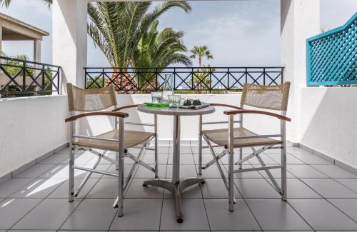 Balcony/terrace, Dedalos Hotel near Mirage Restaurant