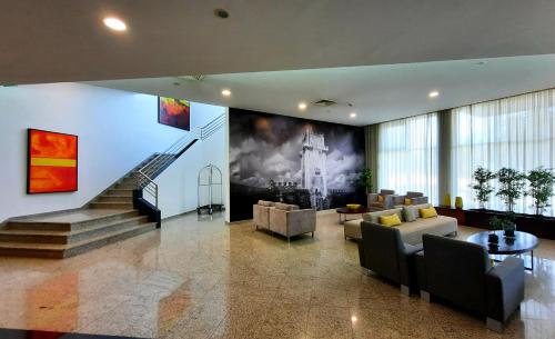 ล็อบบี้, BejaParque Hotel in เบยา