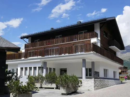 Alba in Saas-Fee, Schweiz