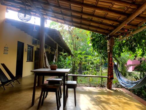 ระเบียง/ชานเรือน, Pousada Grafite in ตรันโกโซ