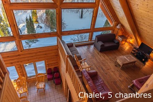 Chalets et Spa Lac Saint-Jean in Šambora (QC)