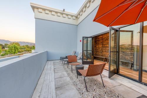 Balcony/terrace, Hotel Lexen Newhall in Santa Clarita (CA)
