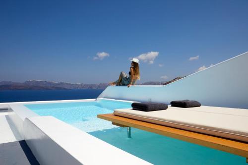 w Honagua Suite - Akrotiri - A Beautiful 1 Bedroom Suite with Heated Infinity Pool - image 2