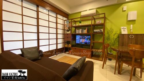 Sea View & Pool View & WiFi & Netflix at Iman Kazoku TimurBay Ville Studio 2BDR, Kuantan (fotografie 11)