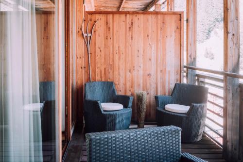 Erkély/terasz, Apartment Auenfeld Widderstein in Schrocken