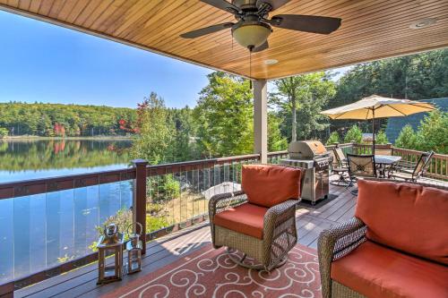 Waterfront Retreat with Private Dock and Beach Area! in Gilmanton, USA
