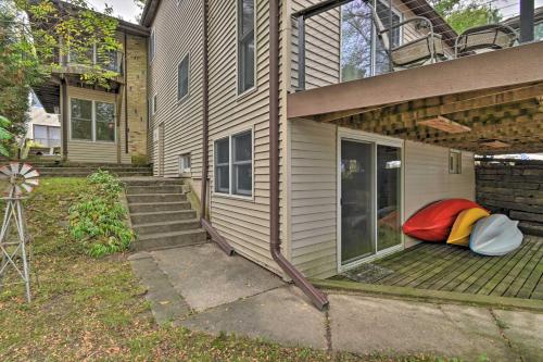 Spacious Lakehouse with Deck, Kayaks, and Dock!