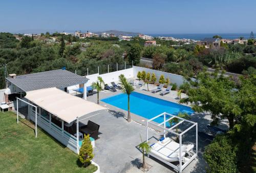 Myrto Villa heated pool