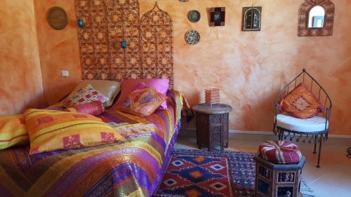 Room in Guest room - Moorish room located in the house of josepha chambre d'hôte Boutenac