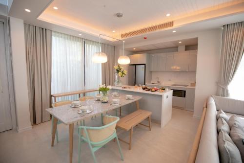 주방, 바바 비치 클럽 후아힌 차암 럭셔리 풀 빌라 호텔 바이 스리 판와 (Baba Beach Club Hua Hin Cha Am Luxury Pool Villa Hotel by Sri Panwa) in 차암 비치프런트